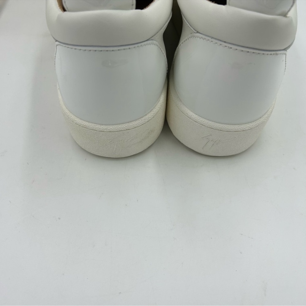 Men’s Giuseppe Zanotti low top leather sneakers size 47 made in Italy. - Picture 11 of 11
